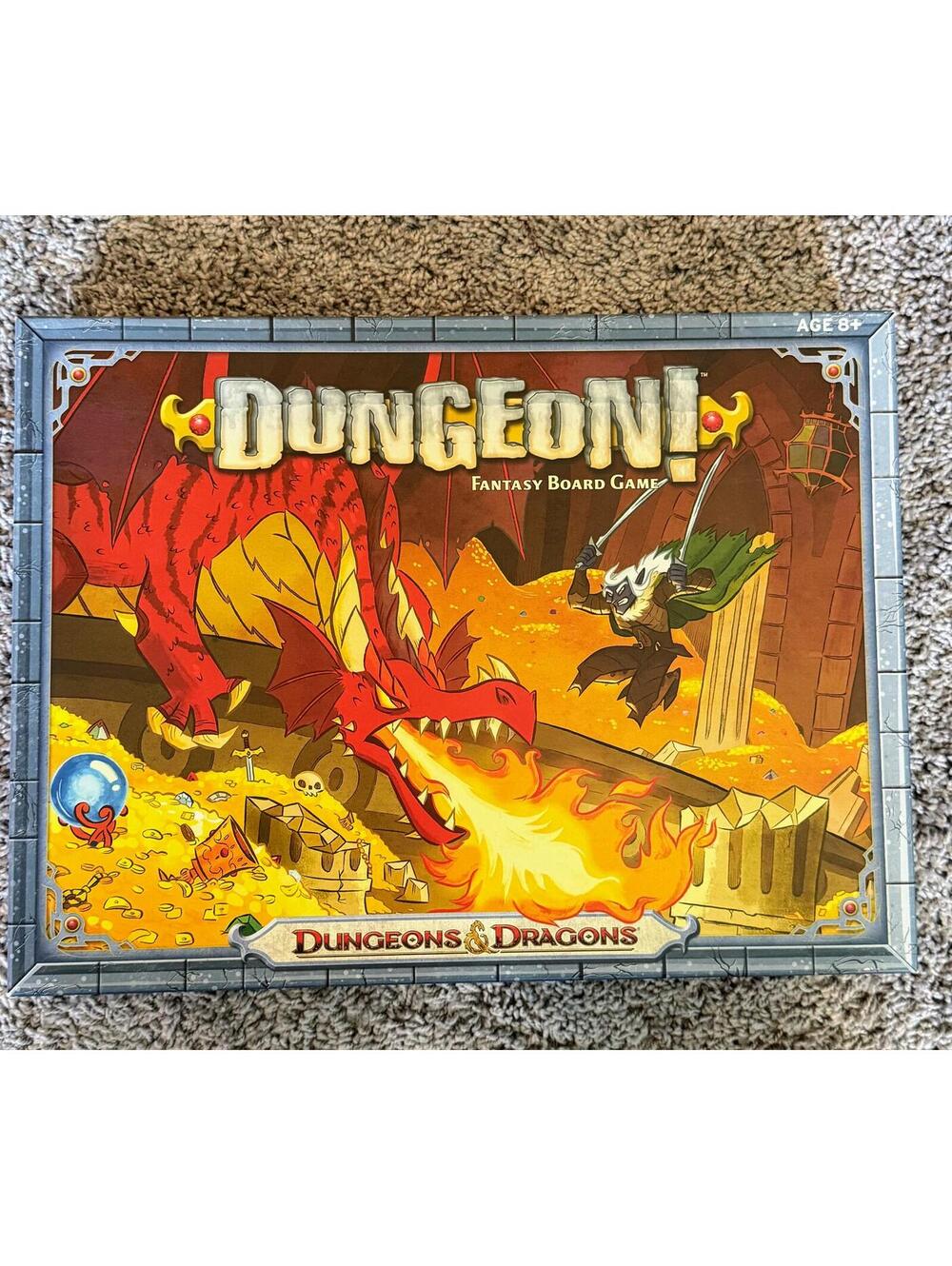 Dungeon! Dungeons and Dragons Fantasy Board Game Wizards of the Coast